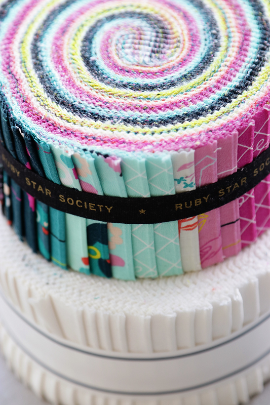 A Jelly Roll Quilt - Window Panes - Bonjour Quilts