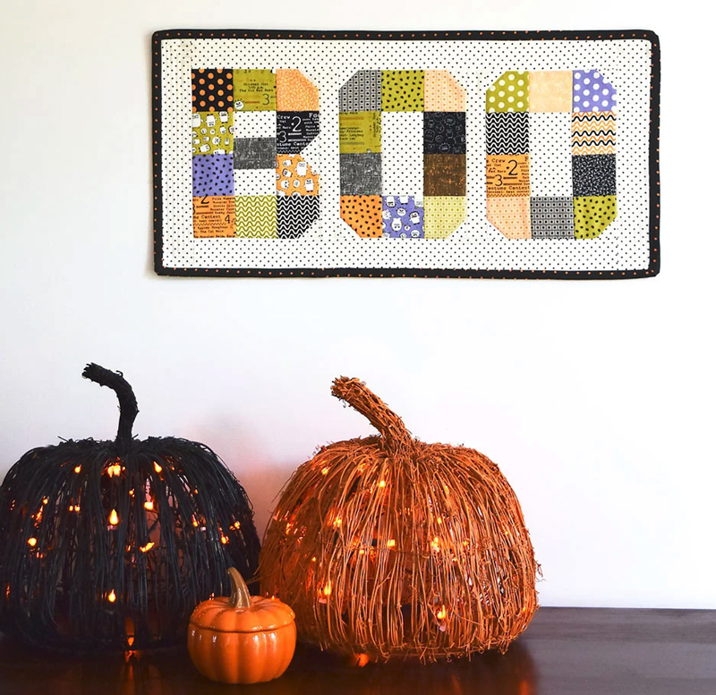 Halloween Quilt Patterns - Bonjour Quilts